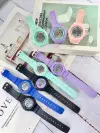This is a niche electronic watch for junior and senior high school students, featuring a luminous, waterproof, sporty Korean version with a disc and an ins school style Application Scenario